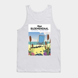 "Bloemendaal Amsterdam travel poster Tank Top